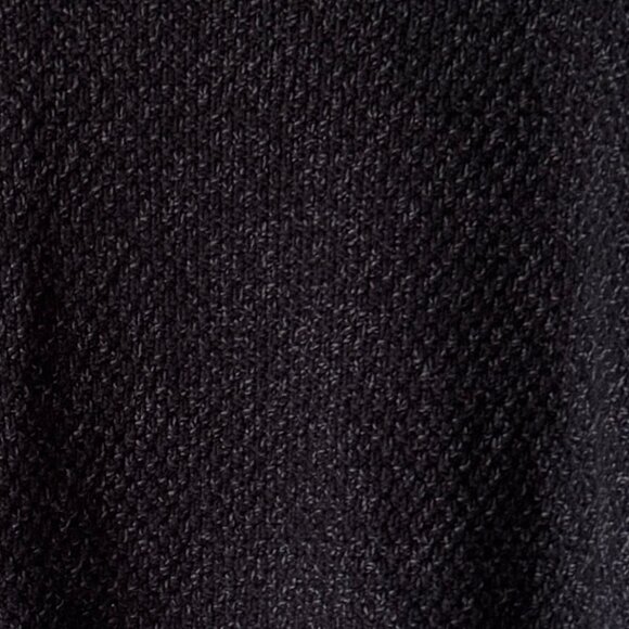 Torrid Button Up Cardigan Sweater Deep Black Marled Silver Buttons Cotton Blend - Picture 6 of 16